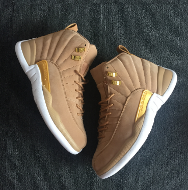 Women Air Jordan 12 Vachetta Tan